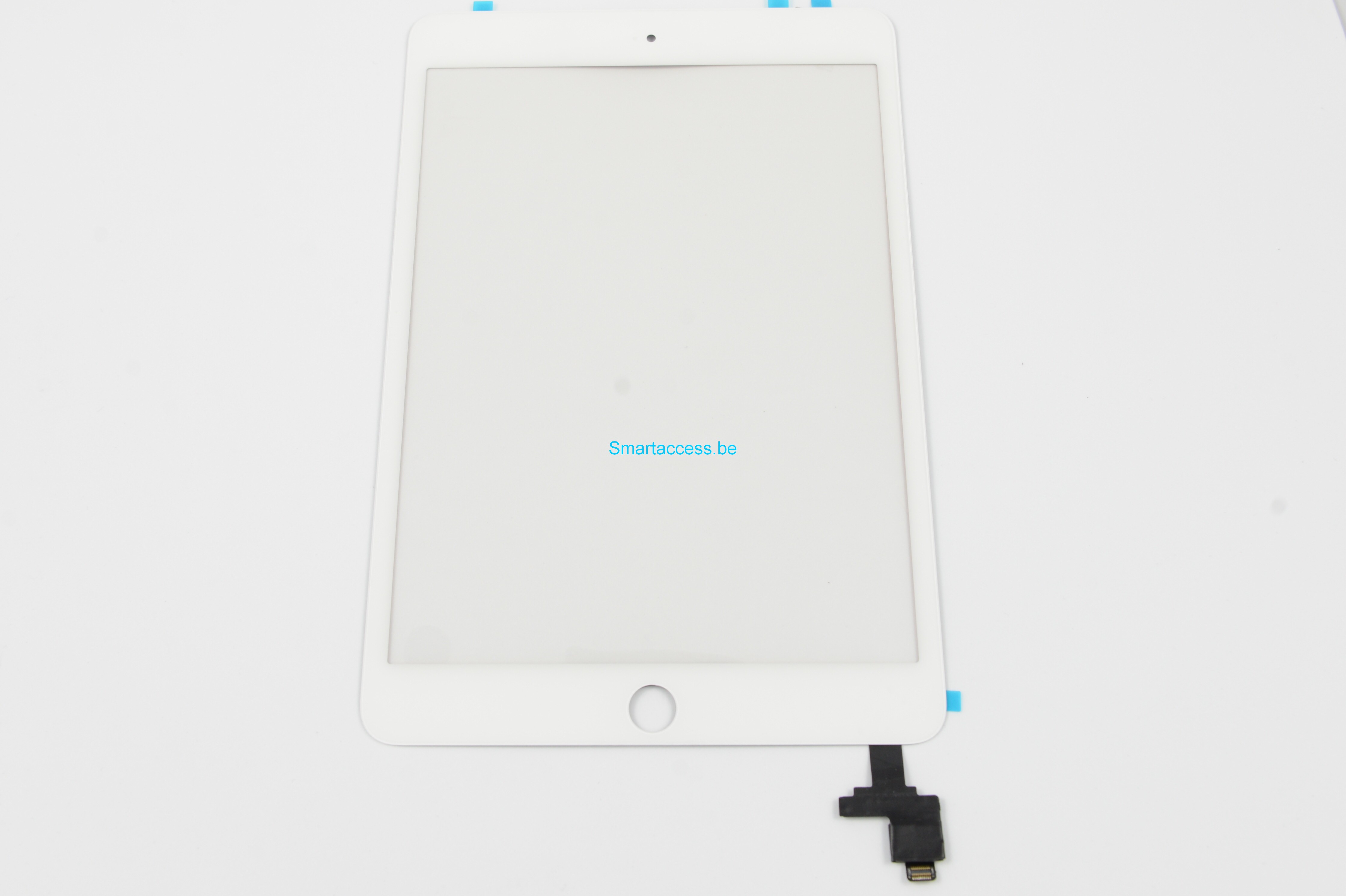 Vitre tactile avec IC iPad mini 3 blanc original