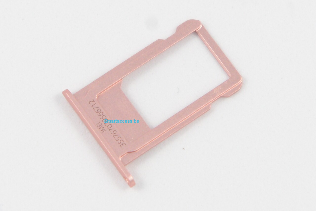 iPhone 6S Rack tiroir de carte SIM or rose